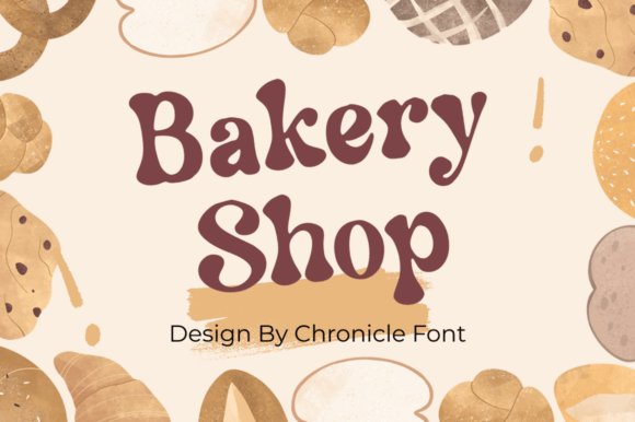 Bakery Shop Font: A Vintage Display for Modern Branding