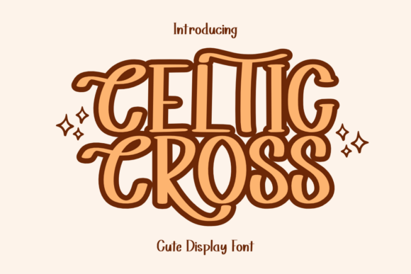 Celtic Cross Font: Whimsical Charm for Modern Design