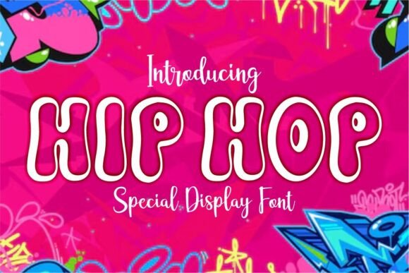 Explore Hiphop: A Fun, Dance-Inspired Display Font
