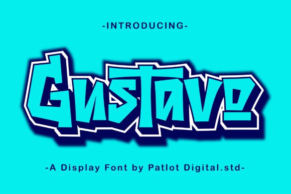 Introducing Gustavo: Bold Graffiti Font for Modern Design