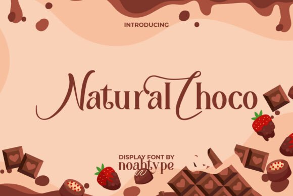 Natural Choco: A Font for Modern Branding