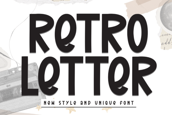 Retro Letter: Injecting 90s Charm into Modern Design