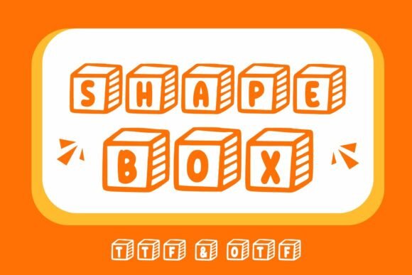 Shape Box: The Display Font That Elevates Modern Design